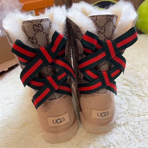 ugg boots gucci|gucci ugg boots women's.